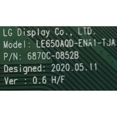 T-CON PARA TV LG / NUMERO DE PARTE 6871L-6458H / 6870C-0852B / 6458H / MODELO 48C1PUB. DUSPLJR - Imagen 2